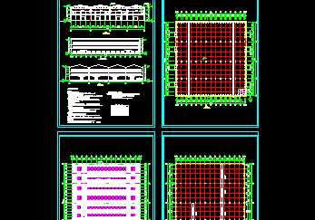 某單層工業(yè)廠房建筑施工圖免費(fèi)下載 工業(yè) 農(nóng)業(yè)建筑